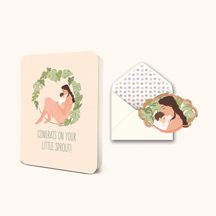 STUDIO OH! CARDS LITTLE SPROUT DELUXE GREETING CARD