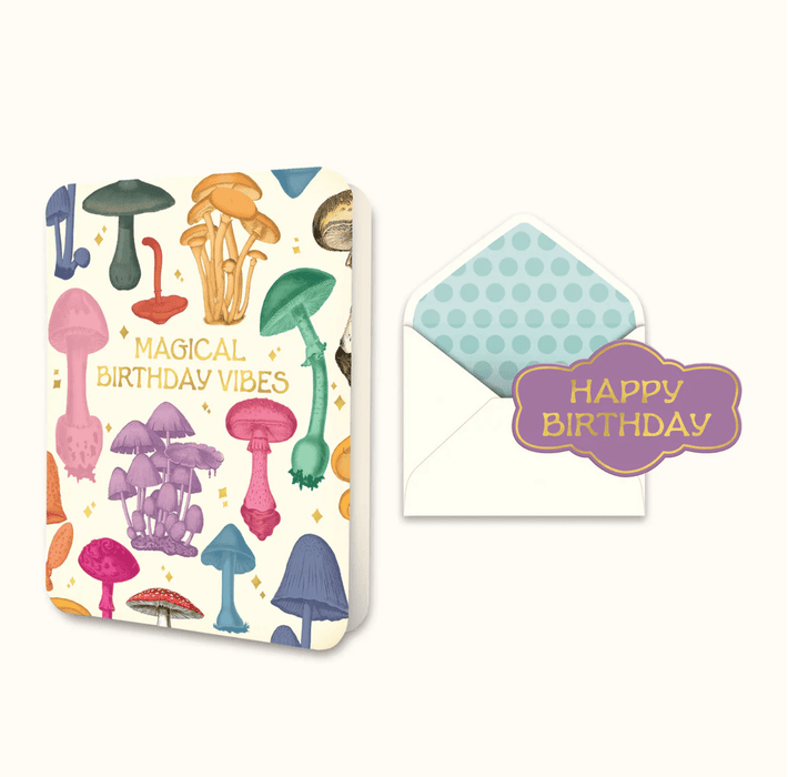 STUDIO OH! CARDS Magical Birthday Vibes Deluxe Greeting Card