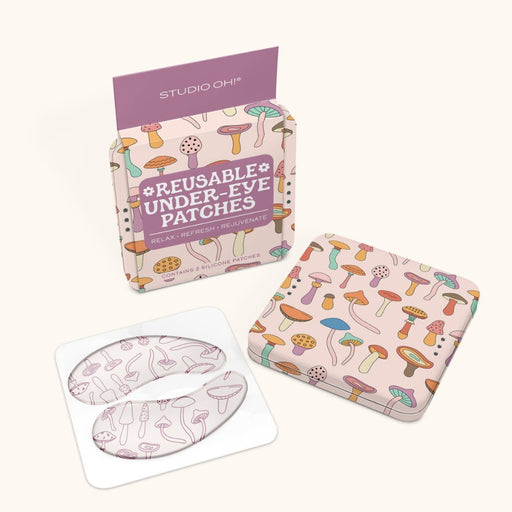 STUDIO OH! Health & Beauty Mushroom Melody Reusable Under-Eye Patches