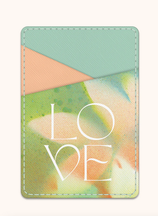 STUDIO OH! PHONE ACCESSORIES Dreamy Afternoon Stick-On Cell Phone Wallet