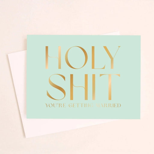 SUNSHINE STUDIOS CARDS Holy Shit Gold Foil Card