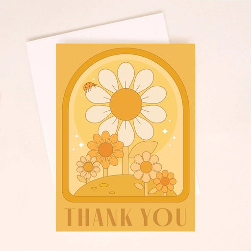 SUNSHINE STUDIOS CARDS Thank You Dreamy Daisy Card