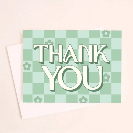 SUNSHINE STUDIOS CARDS Thank You Flower Check Card