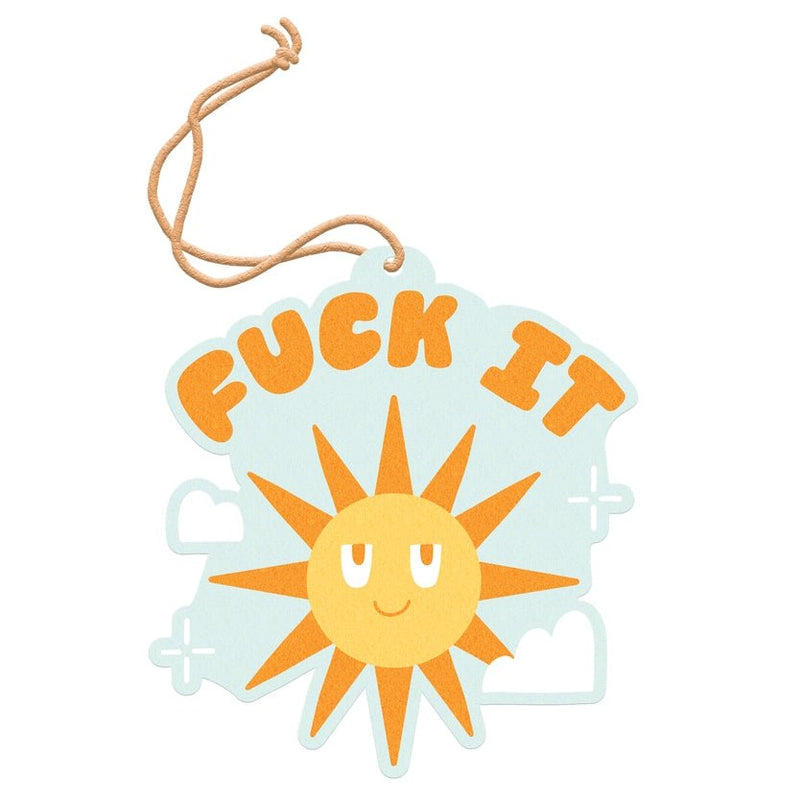 TALKING OUT OF TURN AIR FRESHENER Fuck It | Air Freshener