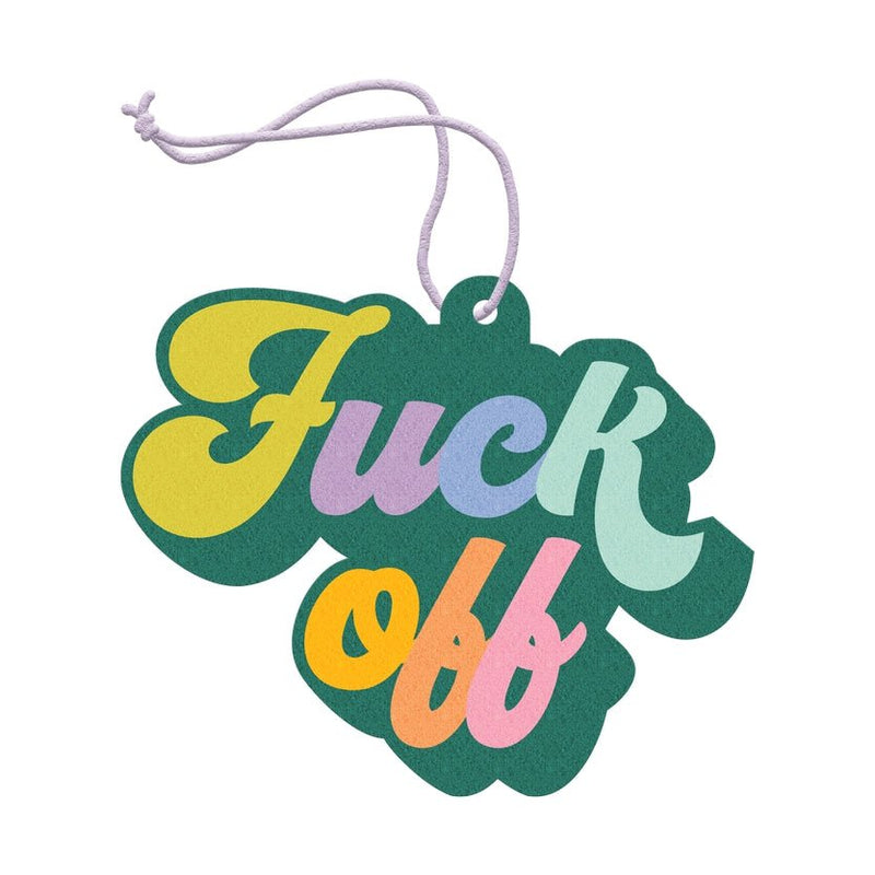 TALKING OUT OF TURN AIR FRESHENER Fuck Off | Air Freshener
