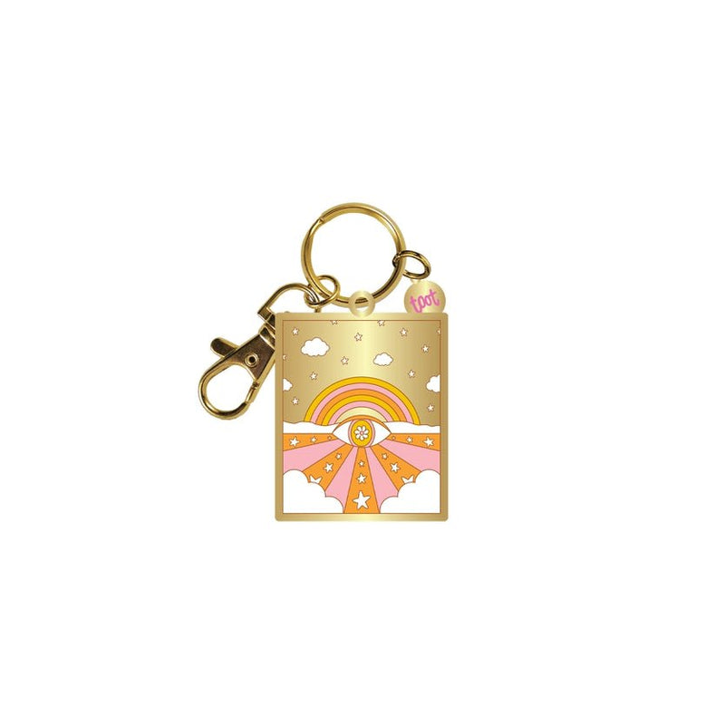 TALKING OUT OF TURN Keychain Tarot Dreamer | Key Charm