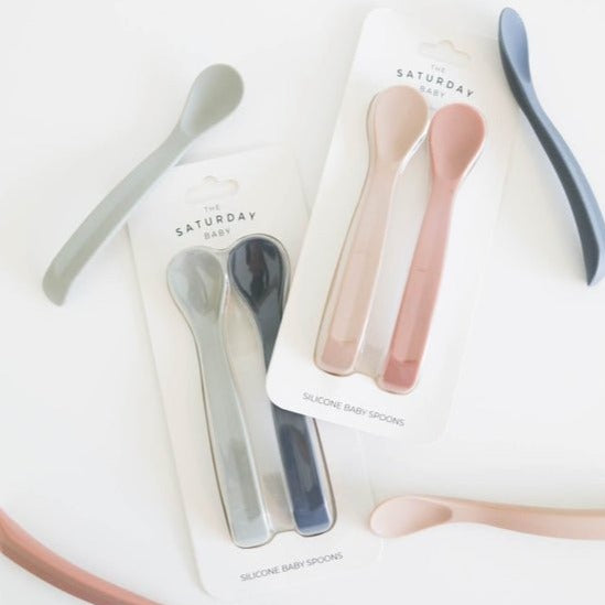 THE SATURDAY BABY BABY Silicone Spoon Set