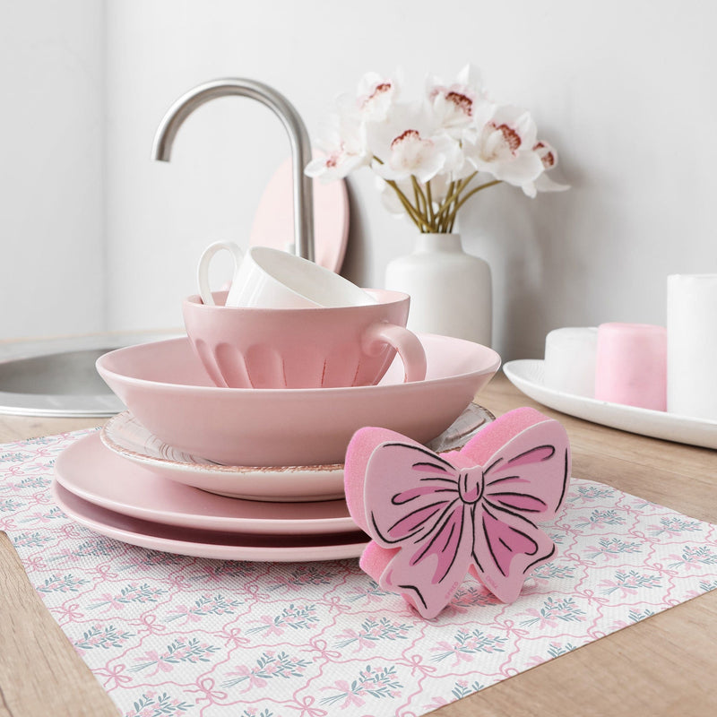 Sponges | Tidy Ties | Coquette Bow Sponges | Set of 2