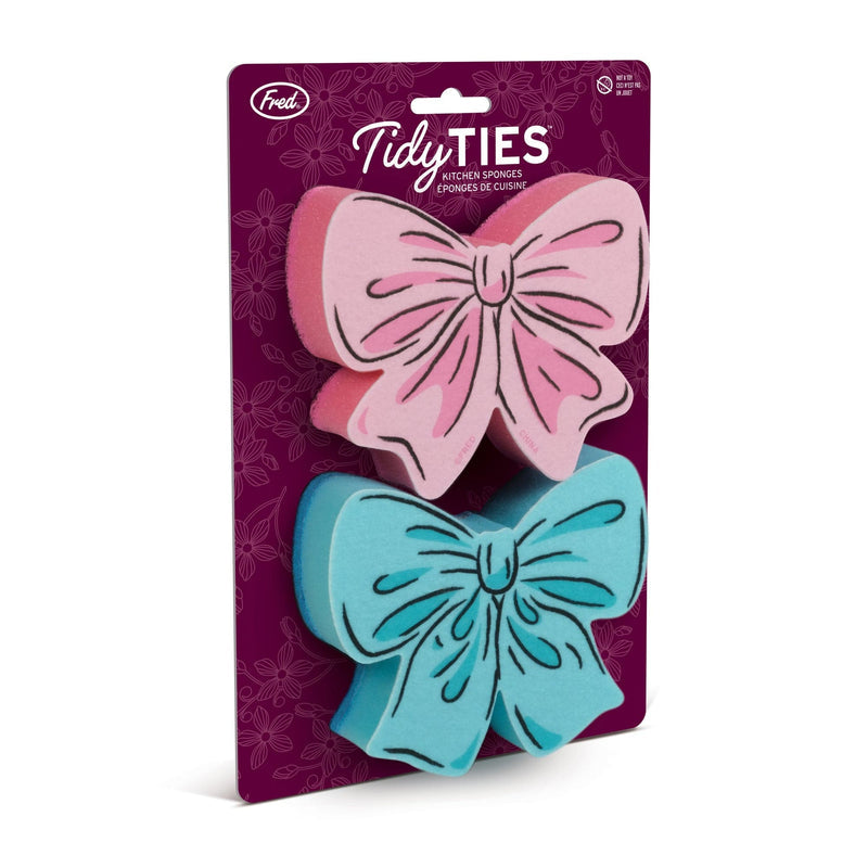 Sponges | Tidy Ties | Coquette Bow Sponges | Set of 2