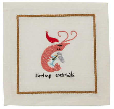 Tipsy Critters Cocktail Napkin