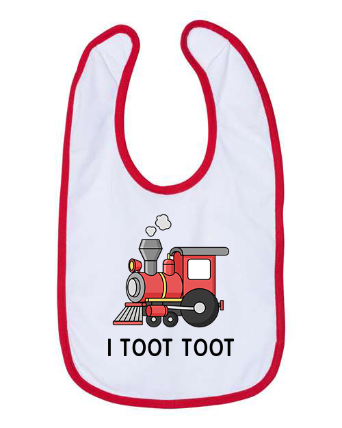 Toot Toot Bib