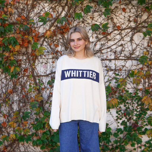 TOWN PRIDE Sweatshirt X-SMALL Whittier Relaxed Sweater | Natural