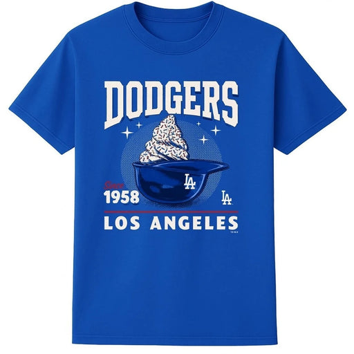 Los Angeles Dodgers Triple Swirl '47 Franklin Tee Men