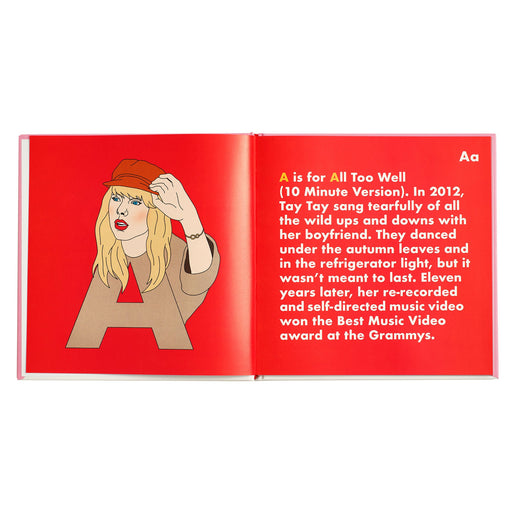 Taylor Swift Legends Alphabet Book - LOCAL FIXTURE