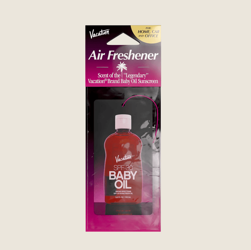 VACATION INC. AIR FRESHENER Baby Oil Air Freshener