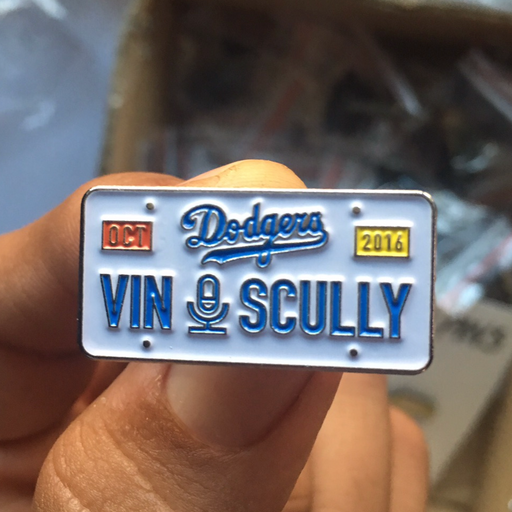Vin Scully Pin - LOCAL FIXTURE