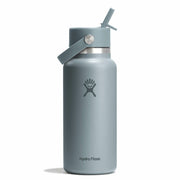 32 oz Wide Flex Straw Cap Shale Gray