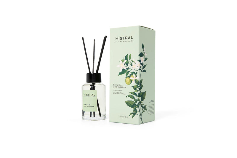 Mistral Diffuser Flora Mediterranea Basilic & Lime Blossom