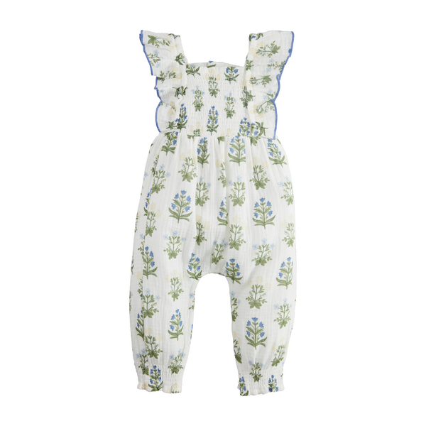 Blue Printed Baby Longall