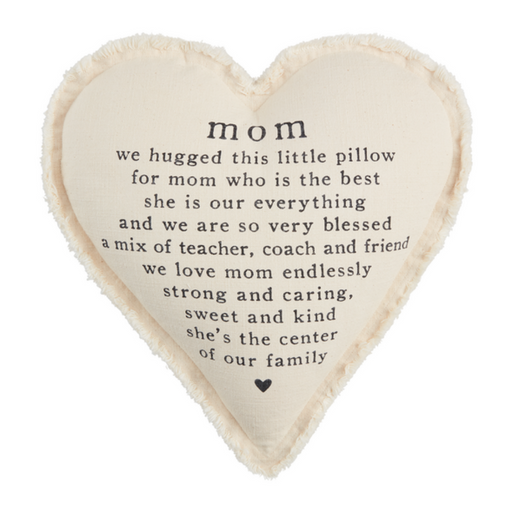 Mom Heart Pillow - LOCAL FIXTURE