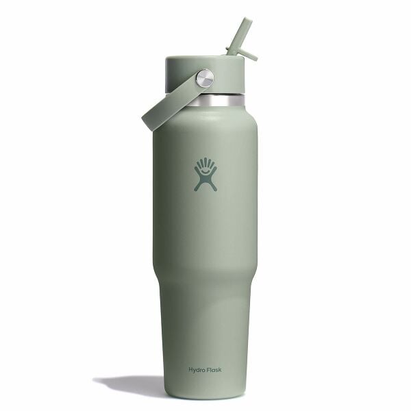40 oz Wide Flex Straw Travel Bottle