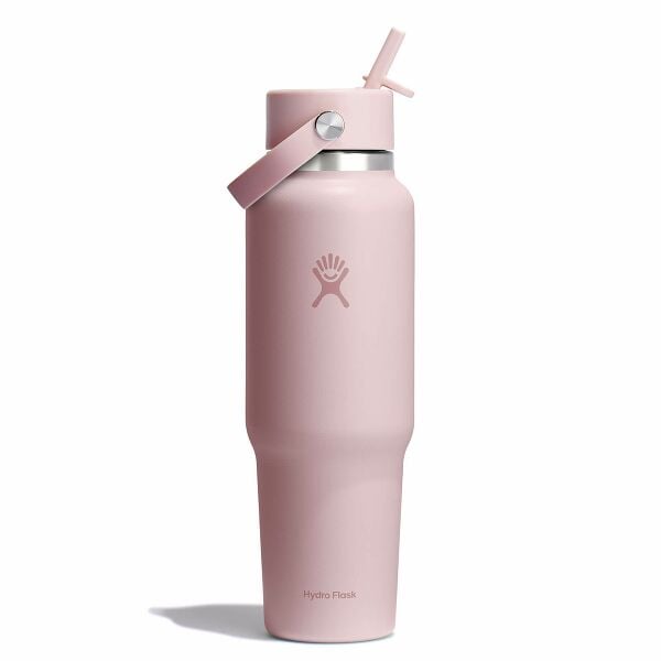 40 oz Wide Flex Straw Travel Bottle