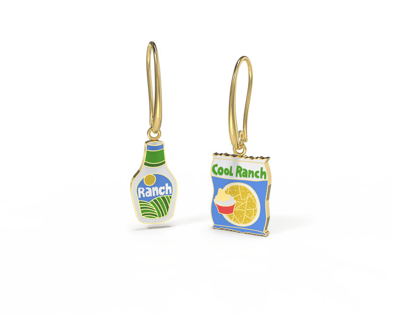 YELLOW OWL WORKSHOP ACCESSORIES Cool Ranch Dressing Earrings