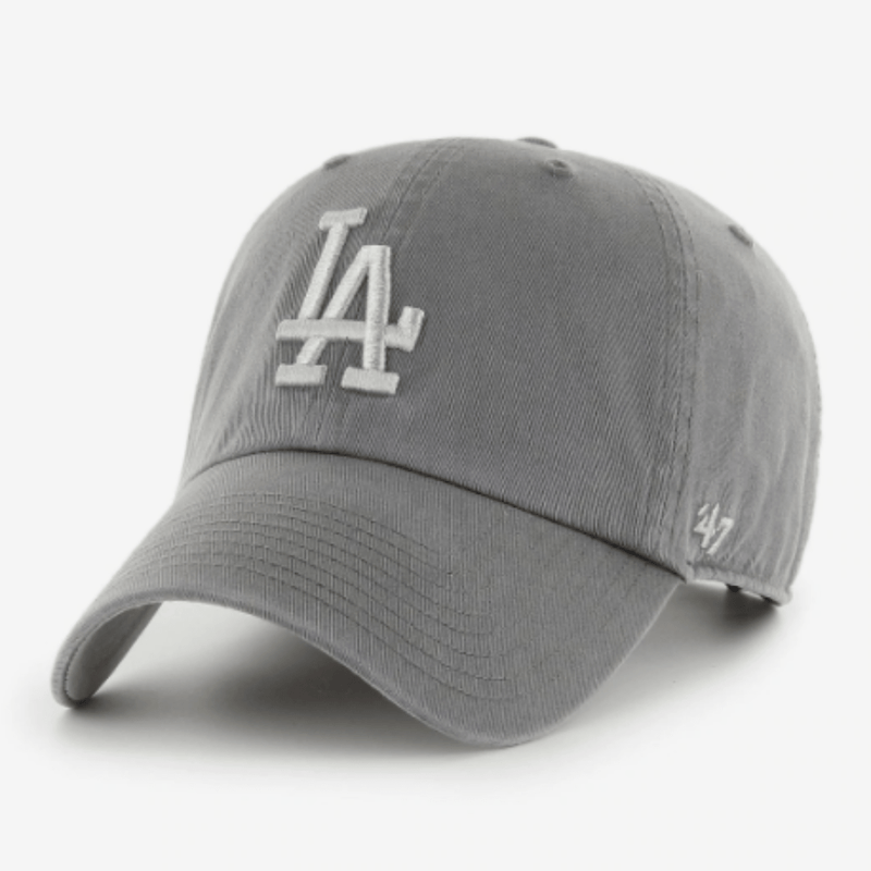 47 BRAND HATS 47 Brand Dark Gray Los Angeles Dodgers '47 Adjustable Hat