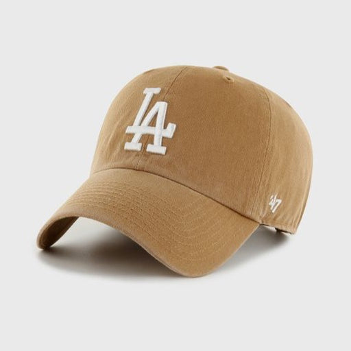 47 BRAND HATS '47 Brand Los Angeles Dodgers Clean Up Hat | Camel