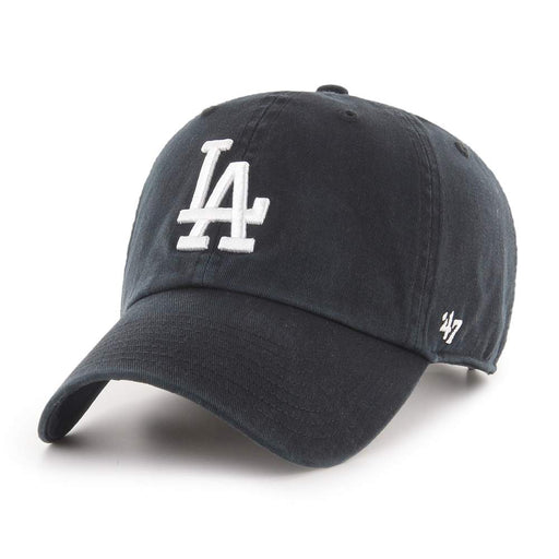 47 BRAND HATS '47 Brand Los Angeles Dodgers Clean Up Hat in Black