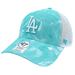 47 BRAND HATS '47 Brand Los Angeles Dodgers Tiffany Blue Seascape Mesh MVP