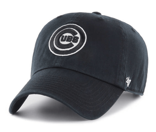 47 BRAND HATS Chicago Cubs Black '47 Clean Up