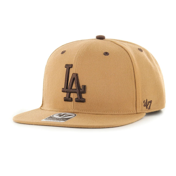 47 BRAND HATS Los Angeles Dodgers '47 Camel Toffee Captain Snapback
