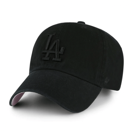 47 BRAND HATS Los Angeles Dodgers Black Ballpark '47 Clean Up