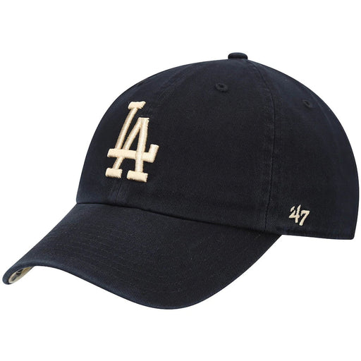 47 BRAND HATS Los Angeles Dodgers | Black with  Bagheera under  '47 Clean Up