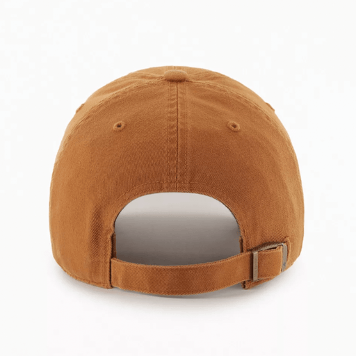 47 BRAND HATS Los Angeles Dodgers Burnt Orange 47' Clean Up w/ No Loop Label