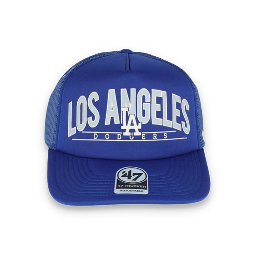 47 BRAND HATS Los Angeles Dodgers Foam Front Mesh '47 Trucker | Royal
