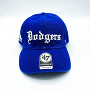 47 BRAND HATS Los Angeles Dodgers Script Side Clean up