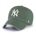 47 BRAND HATS NEW YORK YANKEES MOSS BALLPARK 47 CLEAN UP