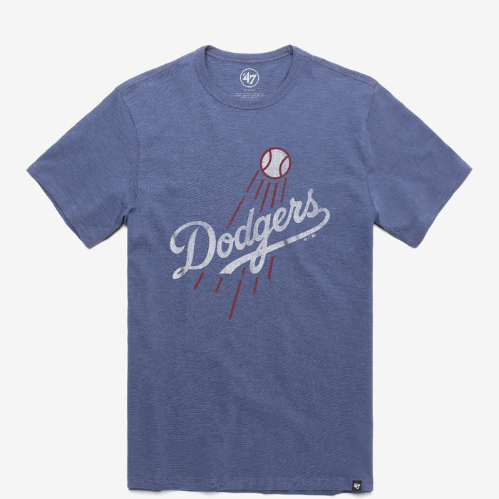 47 BRAND SHIRTS LOS ANGELES DODGERS GRIT '47 SCRUM TEE