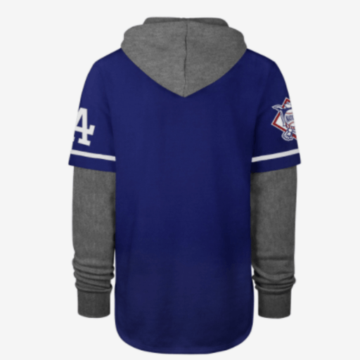47 BRAND Sweatshirt Los Angeles Dodgers | Royal Trifecta '47 Shortstop Pullover