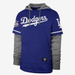 47 BRAND Sweatshirt MEDIUM Los Angeles Dodgers | Royal Trifecta '47 Shortstop Pullover