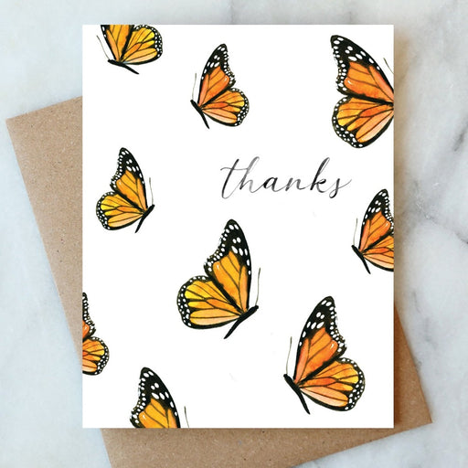 ABIGAIL JAYNE DESIGN CARD Butterfly Thanks Card