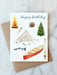 CAMPING BIRTHDAY CARD - LOCAL FIXTURE
