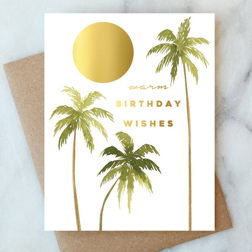 ABIGAIL JAYNE DESIGN CARD Golden Sun Birthday Card