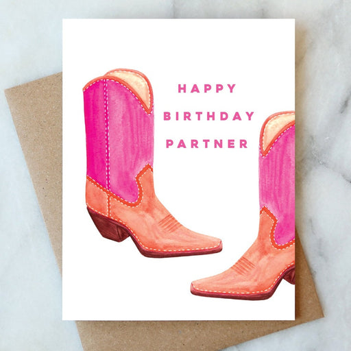 ABIGAIL JAYNE DESIGN CARD Happy Birthday Partner Card
