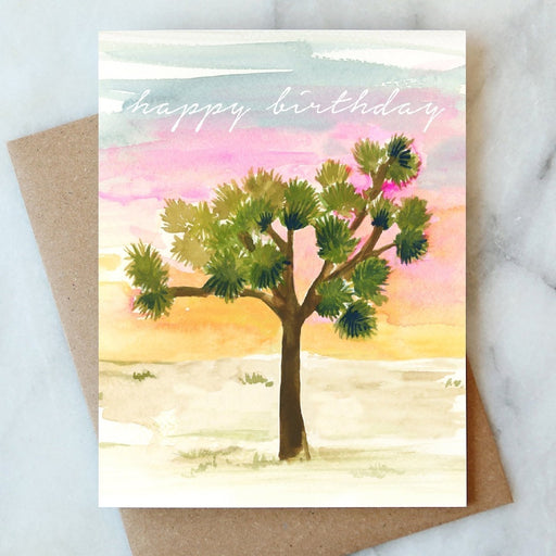 ABIGAIL JAYNE DESIGN CARD Joshua Tree Birthday Card