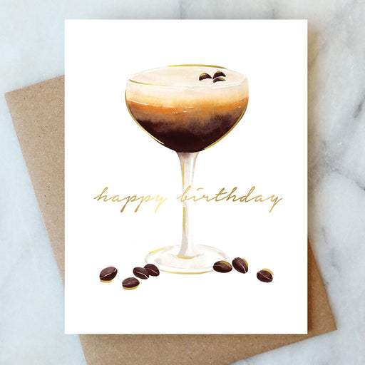 ABIGAIL JAYNE DESIGN CARDS Espresso Martini Card
