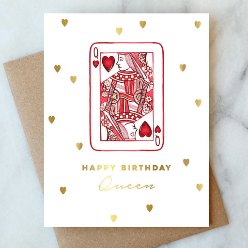 ABIGAIL JAYNE DESIGN CARDS Queen of Hearts Birthday Card