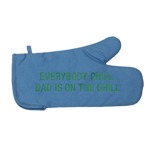ABOUT FACE DESIGNS BBQ Dad on the Grill Grill Mitt